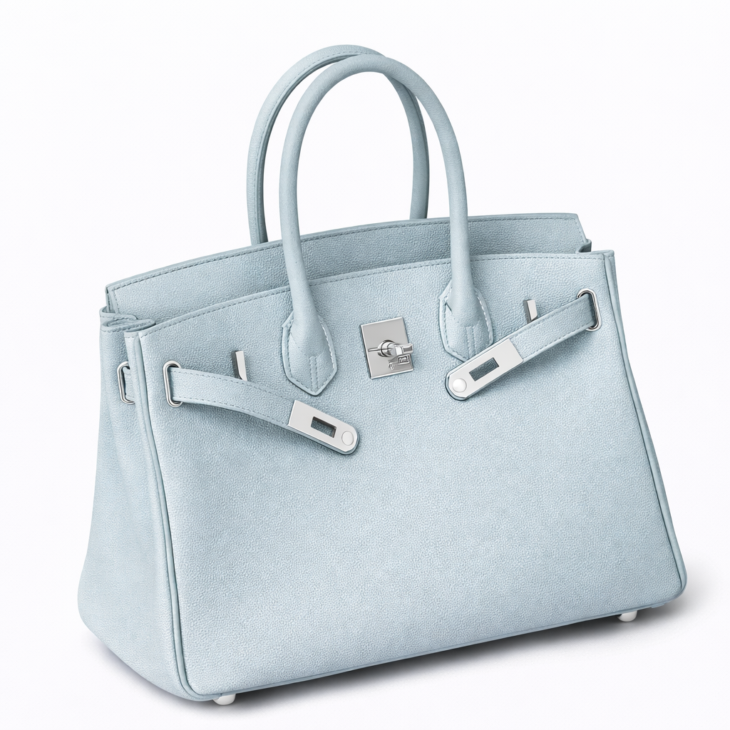 Elara Sac à poignée supérieure – Bleu ciel