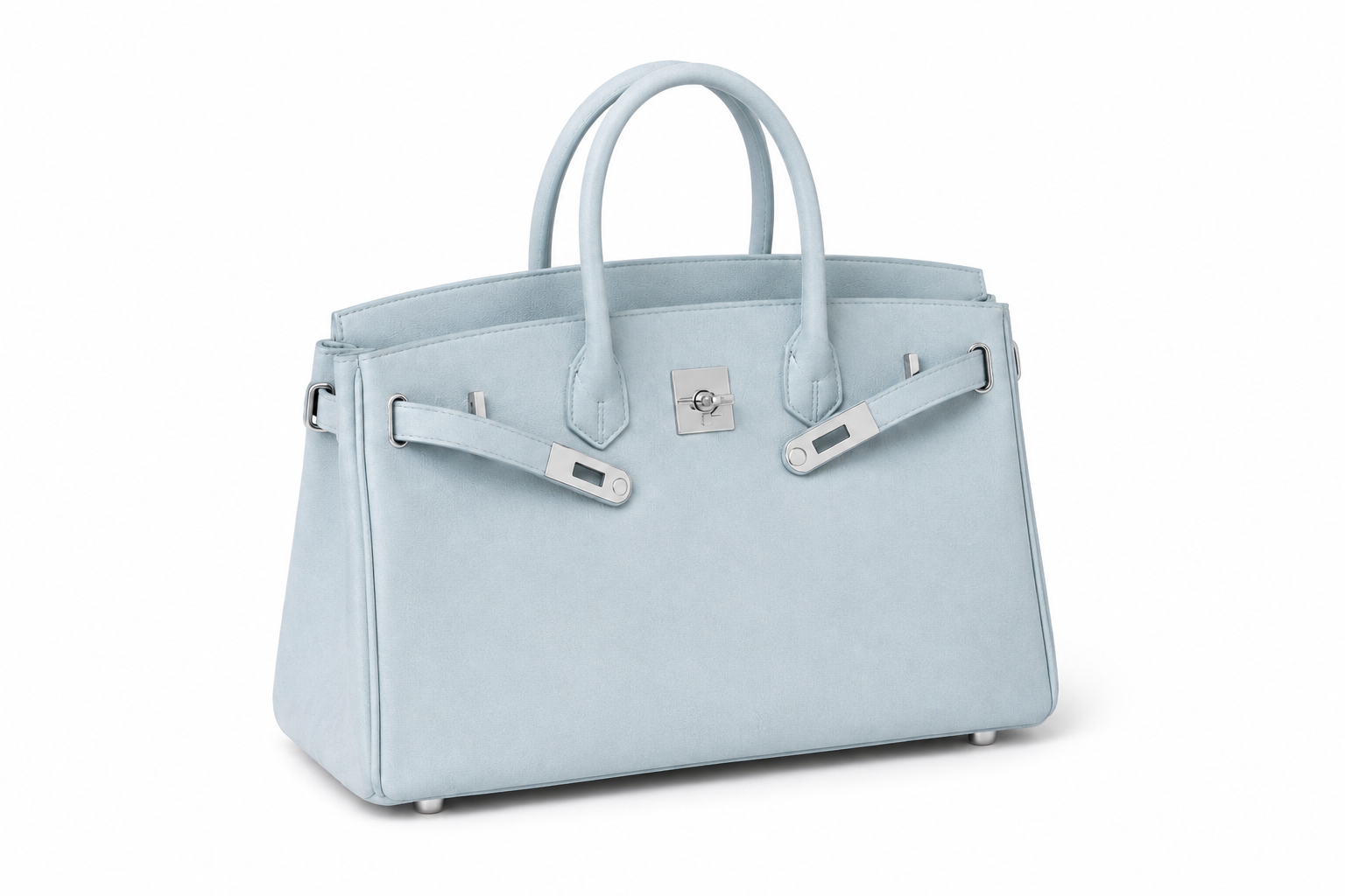 Elara Sac à poignée supérieure – Bleu ciel