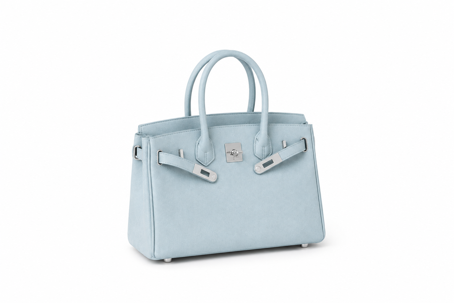 Elara Sac à poignée supérieure – Bleu ciel
