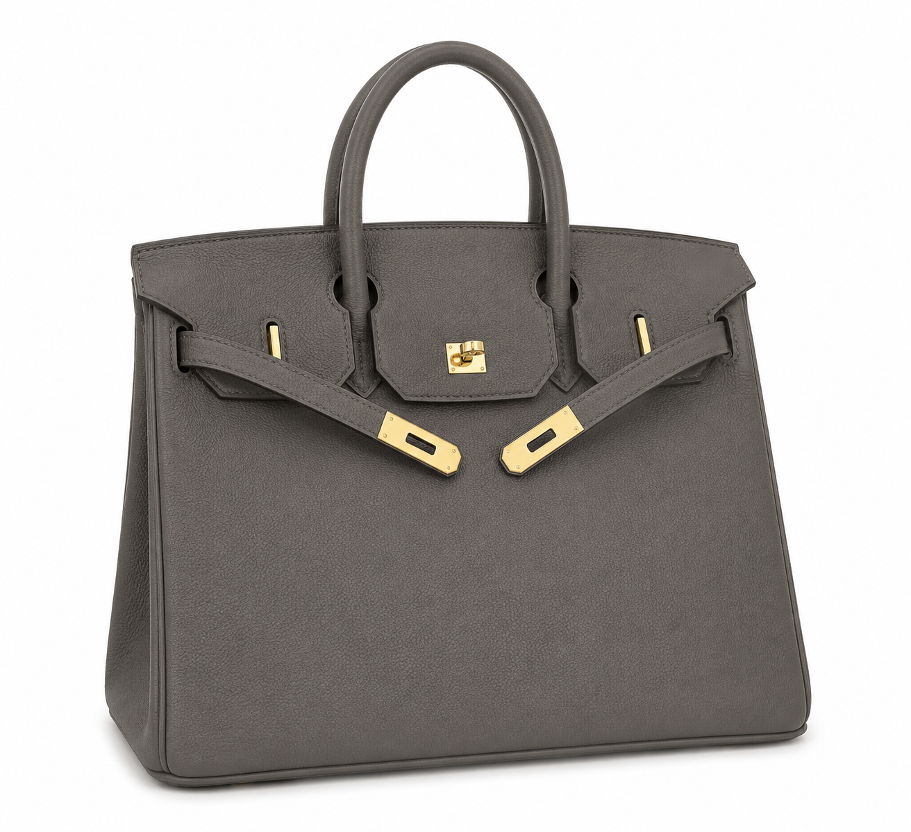 Elara Sac à poignée supérieure – Gris foncé